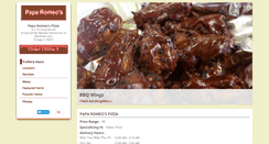 Desktop Screenshot of eatpaparomeospizzachicago.com